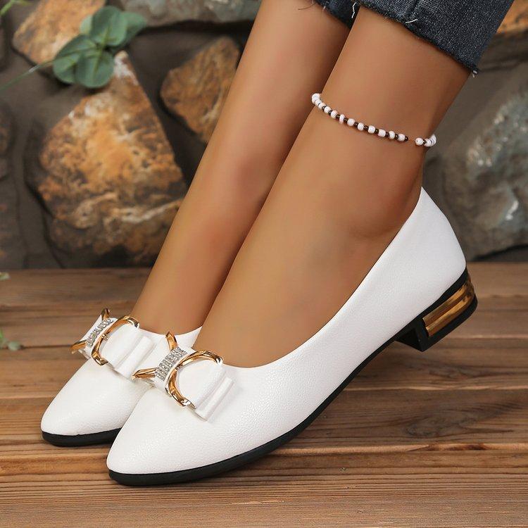 Shallow Mouth Plus Size Single Shoe Women 35