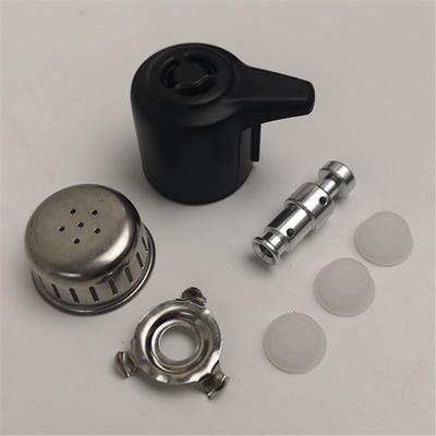 Electric Pressure Cooker 7-Piece Accessory Set: Vent Valve, Anti-Clogging Cover, Float Valve Cap, Drawstring Bag
