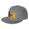 Fashion Capital Territory Australia Flag Flat Brim Sun Hat  Japanese Minimalist Sport Cap