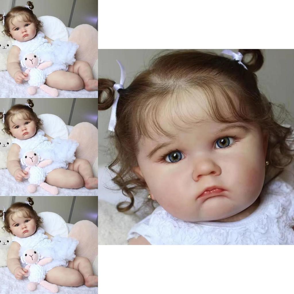 Silicone Reborn Doll Charlotte 60cm Realistic Girl Toy For Collectors And Giftgiving
