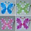 Scintillante Carina Sognante Fata Principessa Angelo Bacchetta Farfalle Ala Cerchietto Festa di Compleanno Halloween Cosplay Costume Accessorio
