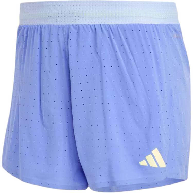 

Шорты Adidas Adizero Running Split с логотипом, цветные блоки, облегающие шорты, мужские шорты, фиолетовые IX2812 S
