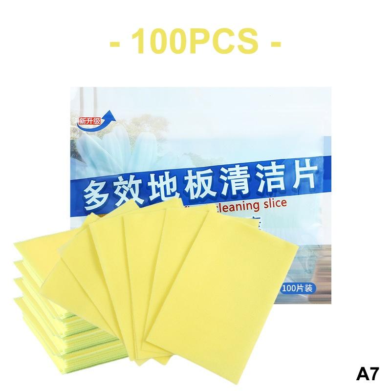 30/100pcs Multi-effect Floor/Toilet Cleaning Tablets Deodorization Stain Removal
