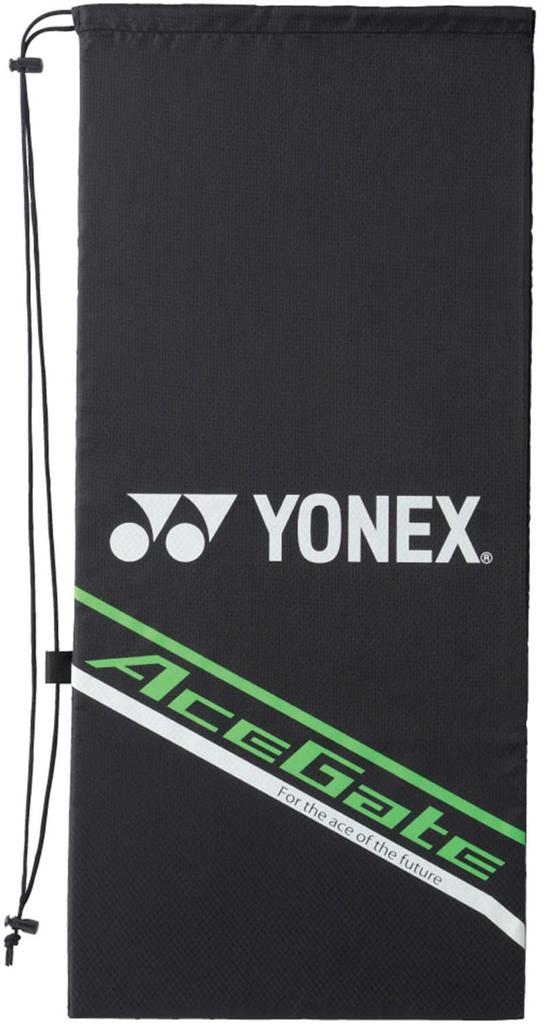 YONEX Ace Gate 59 Soft Tennis White G00 ACE59G Racket, Junior, Pre-strung, (011)