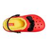 Crocs Classic Disney Mickey Comfortable Versatile Non-Slip Durable Sandals Kids Sandals Red Black 208027-063