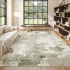 Green Carpets for Living Room French Cream Style Bedroom Decor Thick Rug Washable Lounge Anti-slip Carpet Home Soft Bedside Mat
