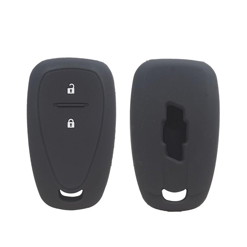 Cocolockey Silicone Smart Remote Car Key Case Cover For Chevrolet Cruze Trax Malibu Xl Spark Verano Volt Keys Protection Holder