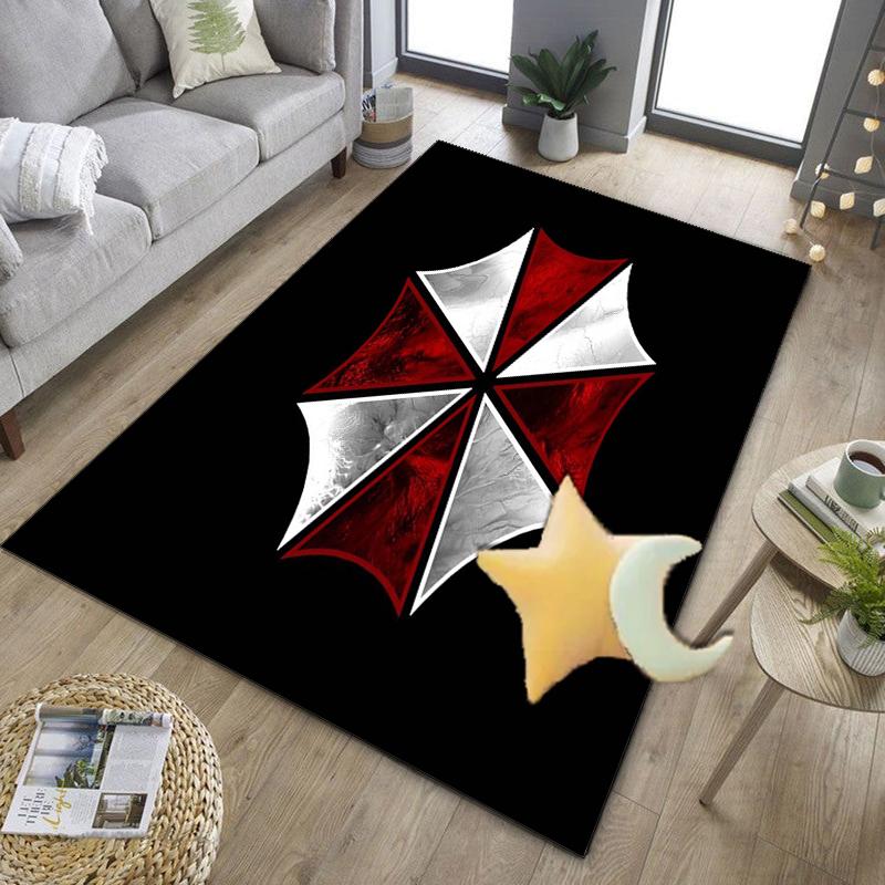 Umbrella Symbol Office Rug Chair Mat, Game Carpet, Suitable for Front Door, Bedroom, Living Room, Desk, Holiday Gift
