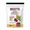 Beets Heart Chews — No Gelatin, No Artificial Dyes, Just 45 Calories Per Serving, 60 Soft Chews