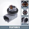 Car Rear Bumper License Plate Light Bulb Socket Connector 90075-60005 for Lexus GS350 09-11 for Lexus RX350 2007-2009