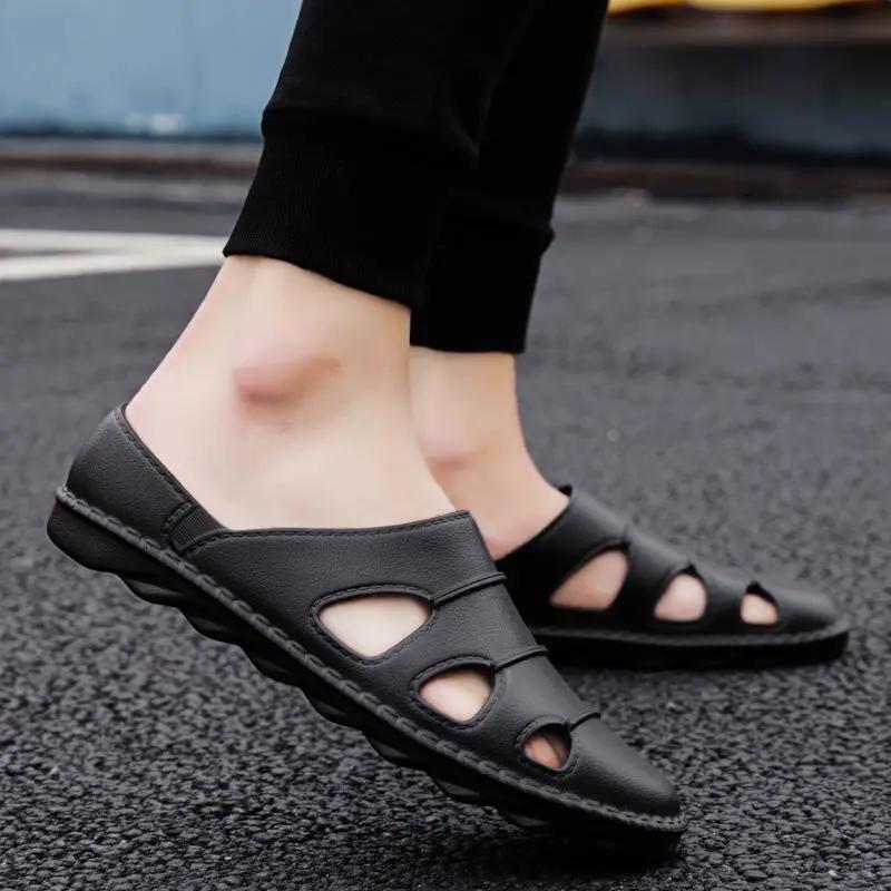 Fashion Outdoor Man Sandals Odor-proof Non-slip Open Toe Clearance Sale 39 2025 Styles Color Luxury H Descount Daily Use Shoes for Men