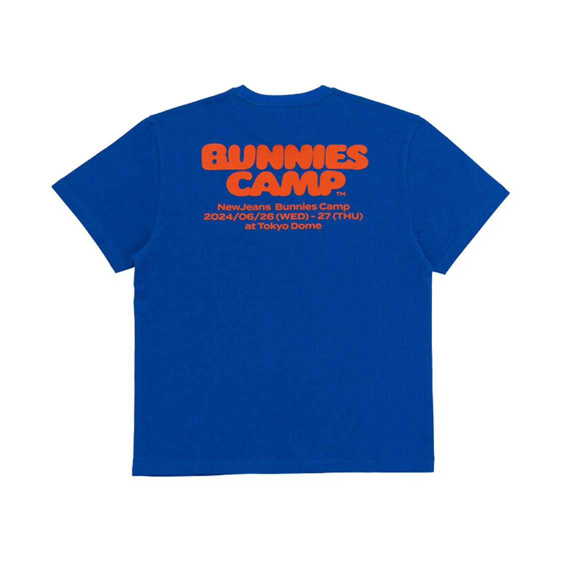 NewJeans Bunnies Camp 2024 Tokyo Dome T-Shirt Blue ONE SIZE