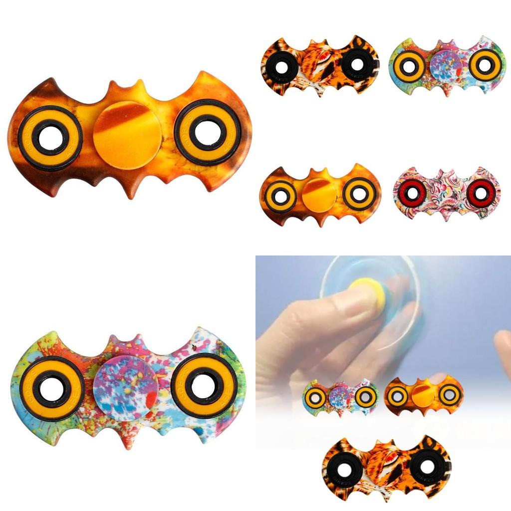Batman Fingertip Gyro Stress Reliever Abs Stainless Steel Material Yellow Red Green Light Blue Black