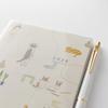 Midori Pocket Limited Cat with 22367006 January Diary, 2026, A6, Weekly, Edition, Design, Bookmark, (Starts 2026)