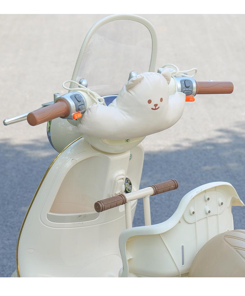 Waterproof Electric Bicycle Baby Seat Head Protector