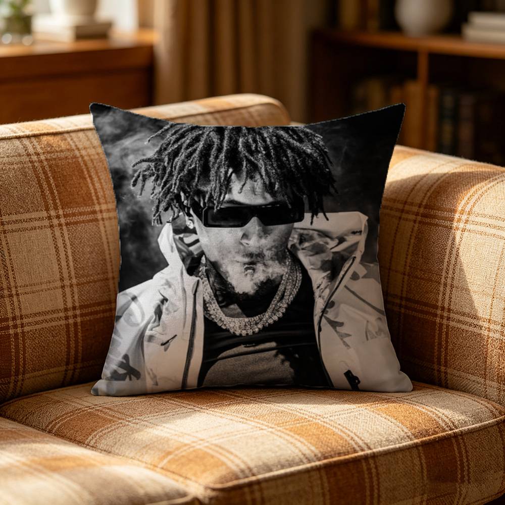 RRapper YoungBoy Pillow Case Pattern Printed Pillowcase For Living Room Sofa Cushion Cover