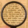 Pocket 8x Handheld Reading Newspaper 50mm Jewelry Magnifier Magnifying Glass Gift Loupe