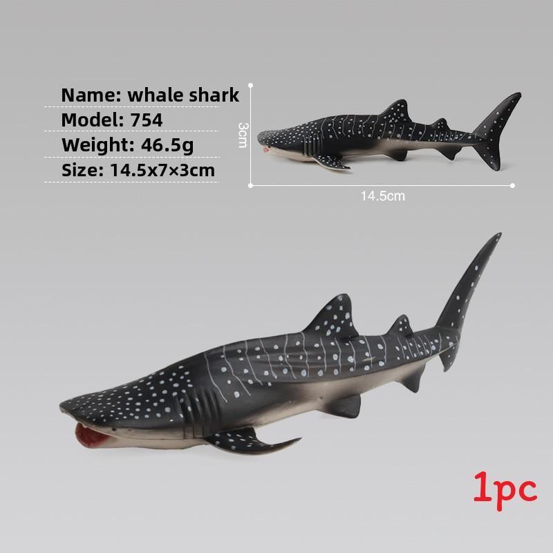 Simulated Shark Turtle Clownfish Crab Killer Whale Marine Animal Model Ornament For Aquarium Enthusiasts And Collectors