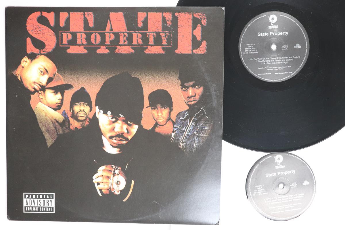 LP Record STATE PROPERTY  State Property 3145866721 ROCAFELLA 2002 US Rap  HipHopRB Used