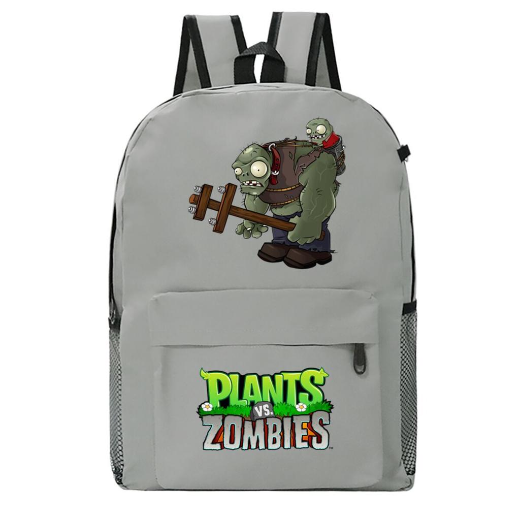 Game Merchandise Plants Vs. Zombies School Bag Casual Simple Backpack