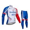 New Spring and Autumn Long Sleeve Cycling Suit Quick-drying Road Cycling Shirt Children's Roller Skating Suit Men's and Women's