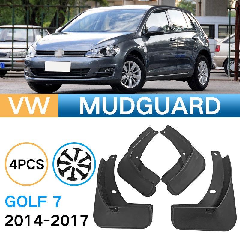 

Подходит для Volkswagen 14 Golf Golf 7, автомобильное крыло, мягкий резиновый брызговик W