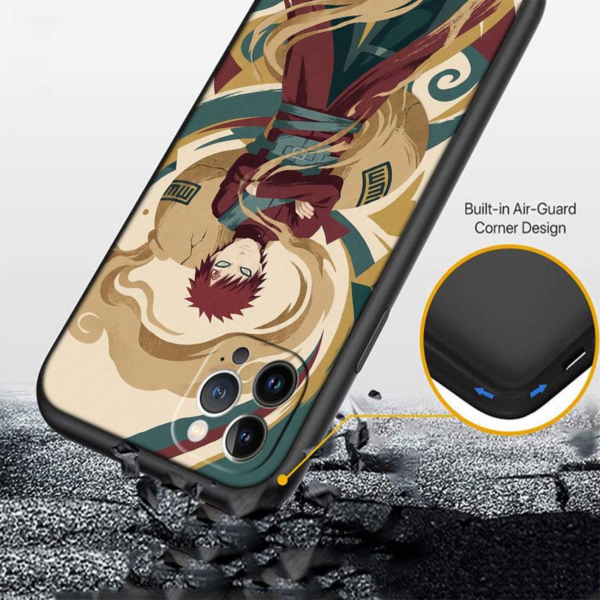 LO65 Naruto Gaara Soft Shell Phone Case for OPPO A3 Pro A72 A74 A76 A77 A77S A78 A79 A94 A95 A18 A40M A58