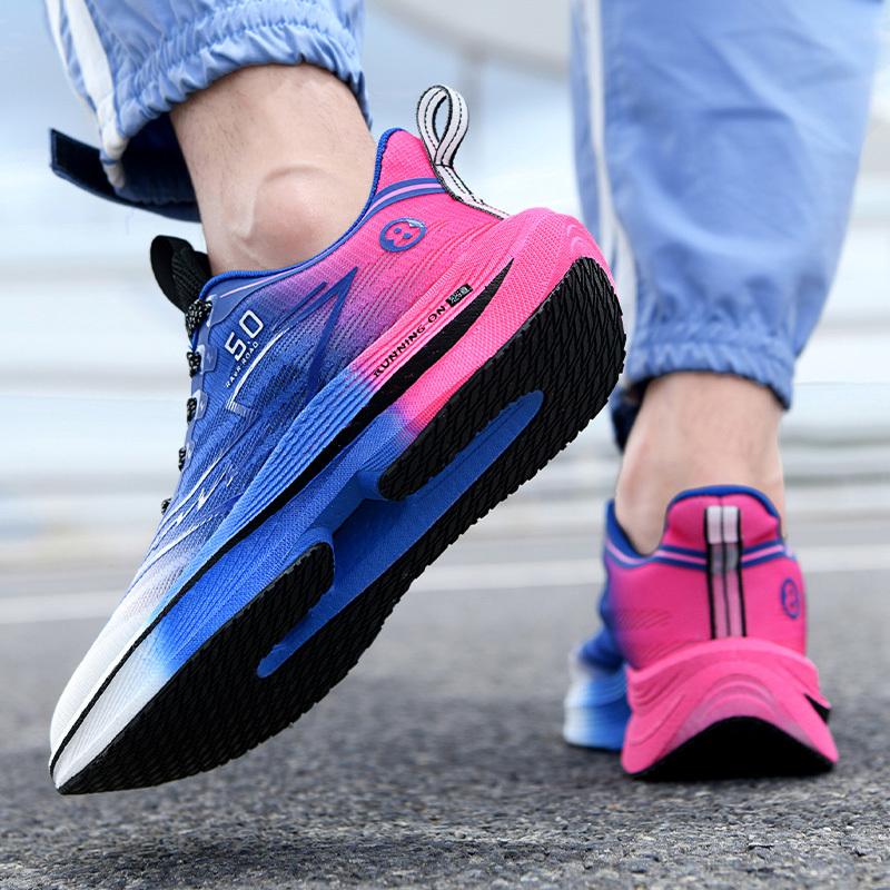 Męskie buty do biegania Oddychające męskie sportowe trampki Sznurowane Komfortowe buty do chodzenia na co dzień Sportowe obuwie treningowe