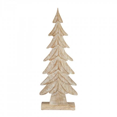 Hill Interiors Wood Christmas Tree Decoration