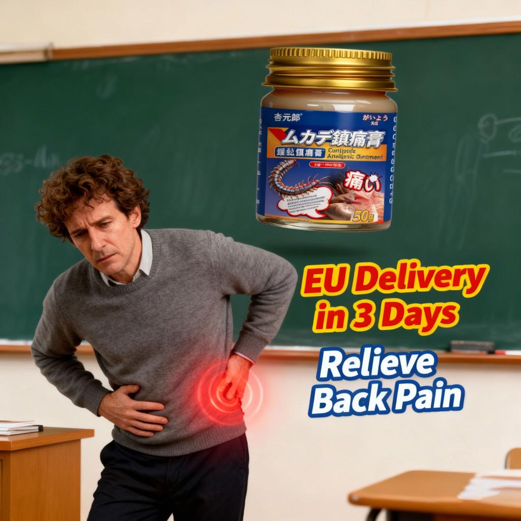 Non-Irritating Back Care Cream - Organic Herbal Long-Lasting Lower Back