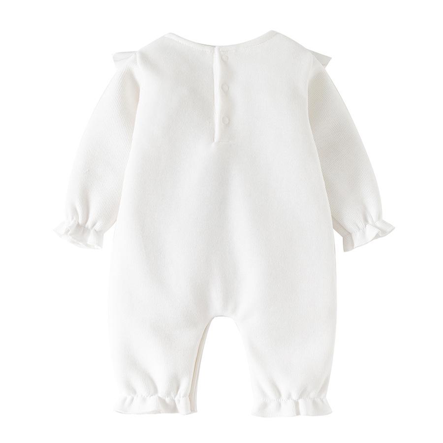 Baby Girls' Thick Velvet Princess Bodysuit Jumpsuit - Autumn/Winter Outerwear