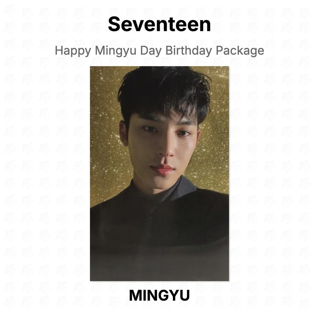 Seventeen Happy Mingyu Day Birthday Package Official Photocard
