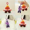 Keychain Out Inside Cute Cartoon Girl Schoolbag Decorated Plush Doll Pendant