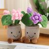 All Series Lifelike Tulip Succulent Plants Plush Stuffed Bookshelf Decor Toy Soft Doll Kawaii Pillow for Girls Birthday Gifts