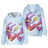 Ny Rolig The Amazing Digital Circus Hoodie Anime Kläder Casual Huvtröja Herr Mode Sweatshirts Fleece Oversized Lös Streetwear