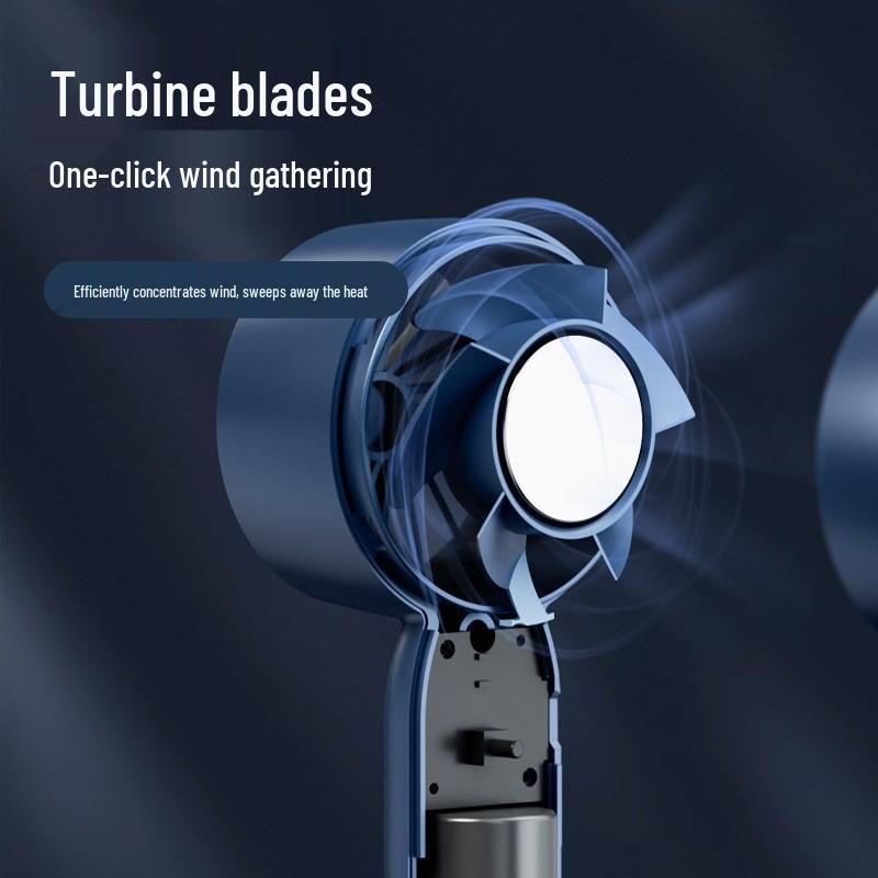 Custom Logo USB Rechargeable Mini Handheld/Desk Fan