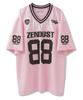 ZENDUST Chrome Play Football Jersey T-Shirt Black