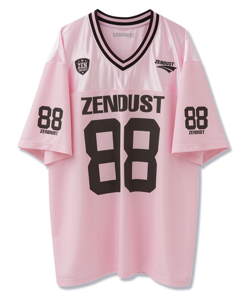 ZENDUST Chrome Play Football Jersey T-Shirt Black