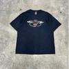 Y2K 2007 Harley 'Factory Tour' Biker T-Shirt Größe 2XL