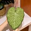 Creative Leaf Hand Towel Absorbent Wall Hanging Kitchen Soft Towel Bathroom Accessories Handkerchief Towel Home Wash Hand Towels