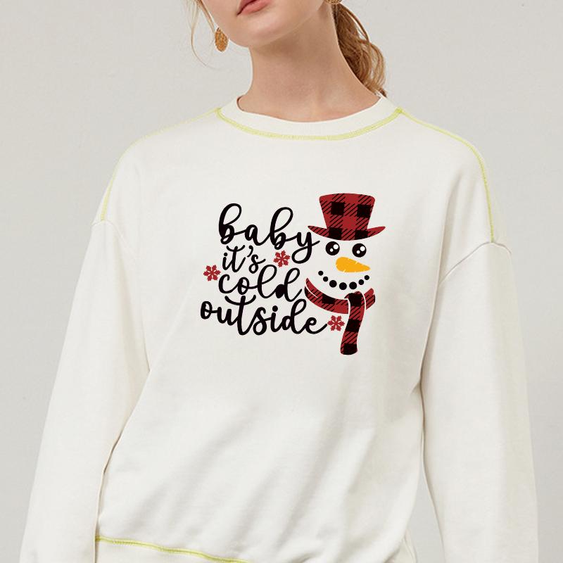 Weihnachtsbuchstaben Aufbügeltransfer Thermopresse Hoodies Oberteile DIY Waschbarer Vinyl Aufbügelsticker Einfacher Druck mit Haushaltseisen