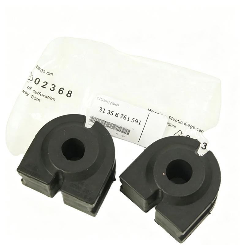 OEM 31356761591 2PC Car Accessories Stabilizer Mount For BMW 5 6 7 Series E60 E61 E65 E66 Axle Stabilizer Sway Bar Bushing