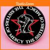 Of Sisters The Mercy Brooch Rock Band Brooch Top Chest Badge Metal Alloy Badge