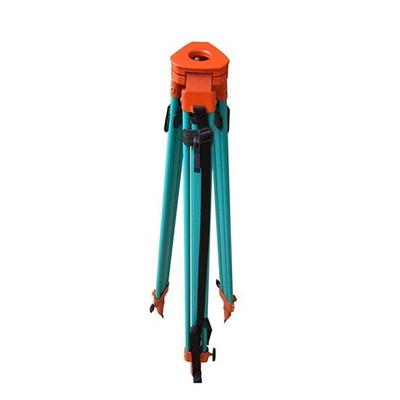 Priame hliníkové tlakové liatie Dvojitý zámok Statív Pre automatický nivelačný prístroj, teodolit a totálnu stanicu