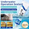 60g Waterproof Sealant Transparent/White Waterproof Glue No Hurt Fish Tank Repair Water Adhesive Plastic Pipe Underwater Sealant