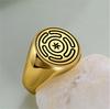  Hecate Wheel Strophalos Hekate Rings Stainless Steel Vintage Charm Magic Symbol Kabbalah Ring Unisex Amulet Jewelry Gift