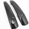 For Peugeot 207CC Coupe 2006-2013 Accessory Carbon Fibre Pattern Car 2 Door Handle Covers Trim 2008 2009 2010 2011 2012