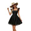 Women Clothing Summer European Style Sexy Backless Spaghetti Strap Maxi Dress