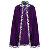Cloak Halloween Costume Cosplay Props Realistic Prince Crown  Performance Property