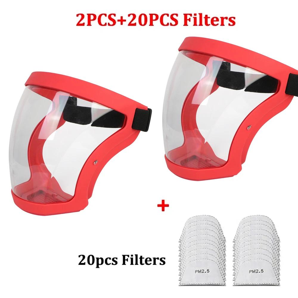 Mască de protecție pentru față, transparentă, pentru cap, ochi, protecție, ochelari, ecran, viziere, praf, vânt, anti-aburire, ustensile de bucătărie